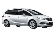 Van Hire Stockton-on-Tees - Vauxhall Zafira 5 + 2 - Minibus hire Stockton-on-tees